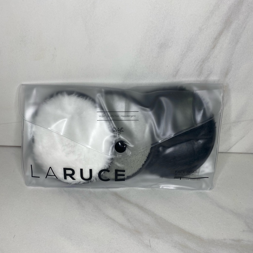 Laruce 3-pk Face Disk reusable makeup remover pads